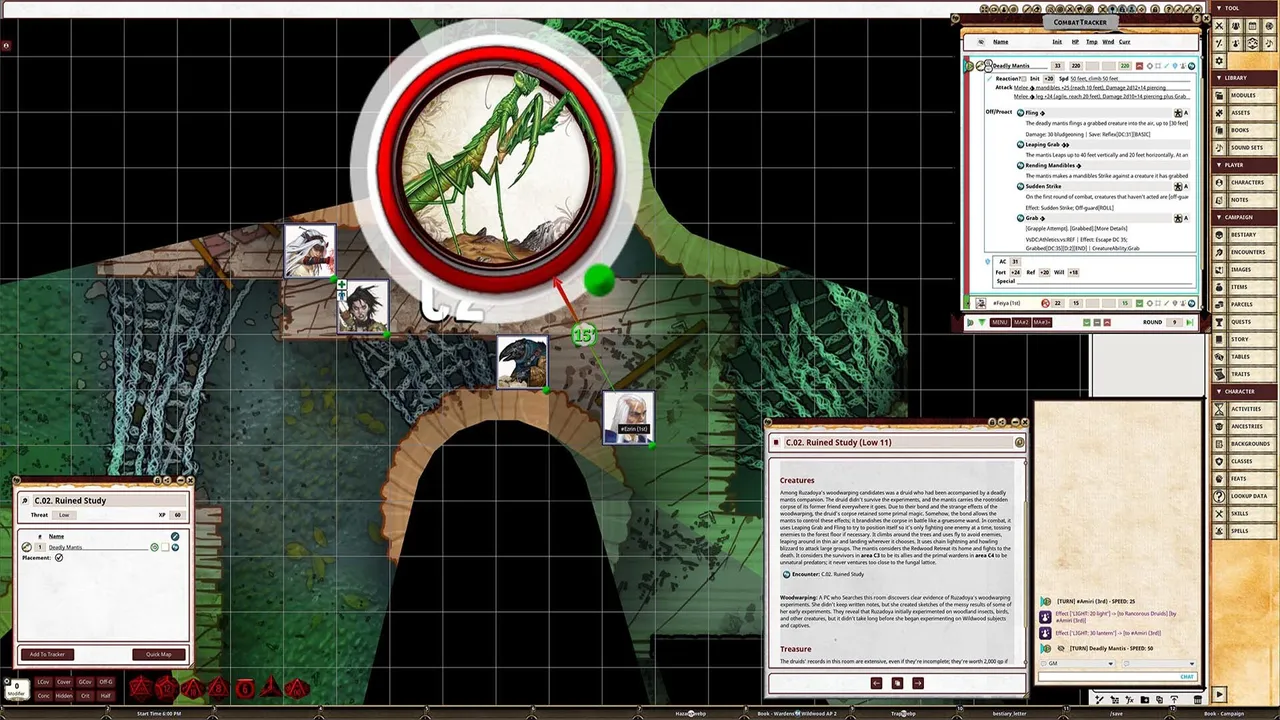 Fantasy Grounds - Pathfinder 2 RPG - Pathfinder Adventure Path #203: Shepherd of Decay (Wardens of Wildwood 3 of 3) Screenshot 0