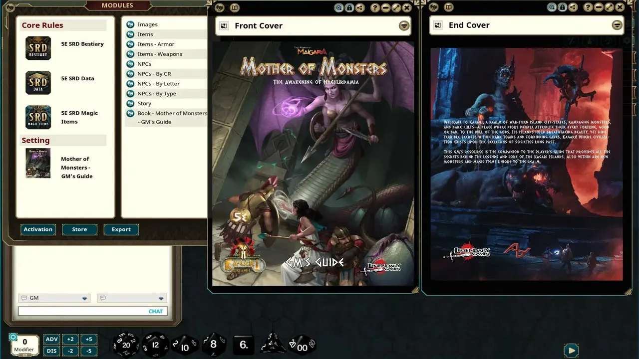 Fantasy Grounds - Mother of Monsters - GM Guide Screenshot 3