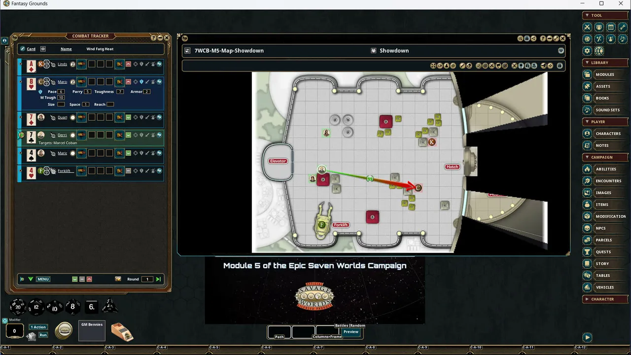 Fantasy Grounds - Seven Worlds Module 5: Chrysalis Screenshot 2