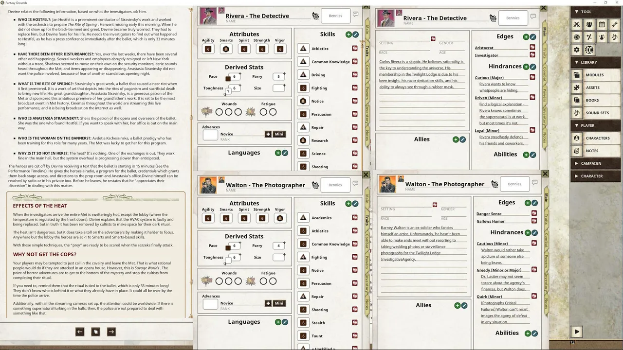 Fantasy Grounds - Savage Saturday Cinema: Rites of Spring and Madness Screenshot 4