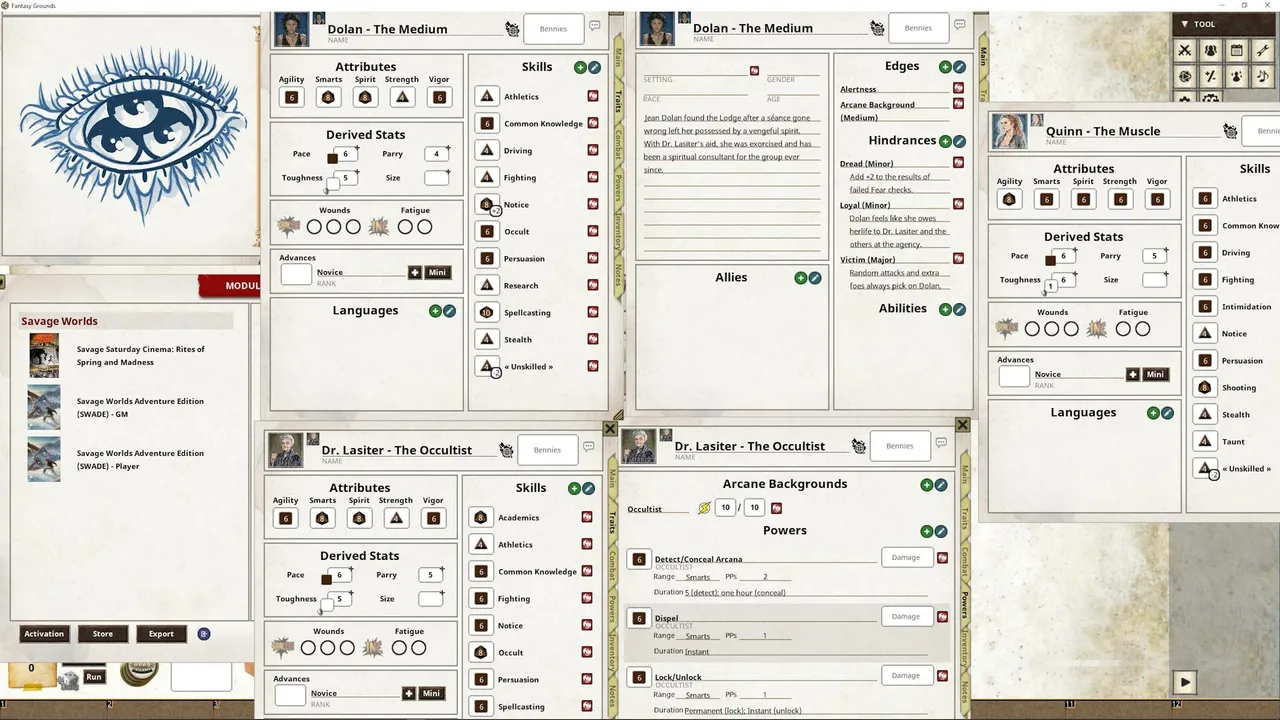Fantasy Grounds - Savage Saturday Cinema: Rites of Spring and Madness Screenshot 3