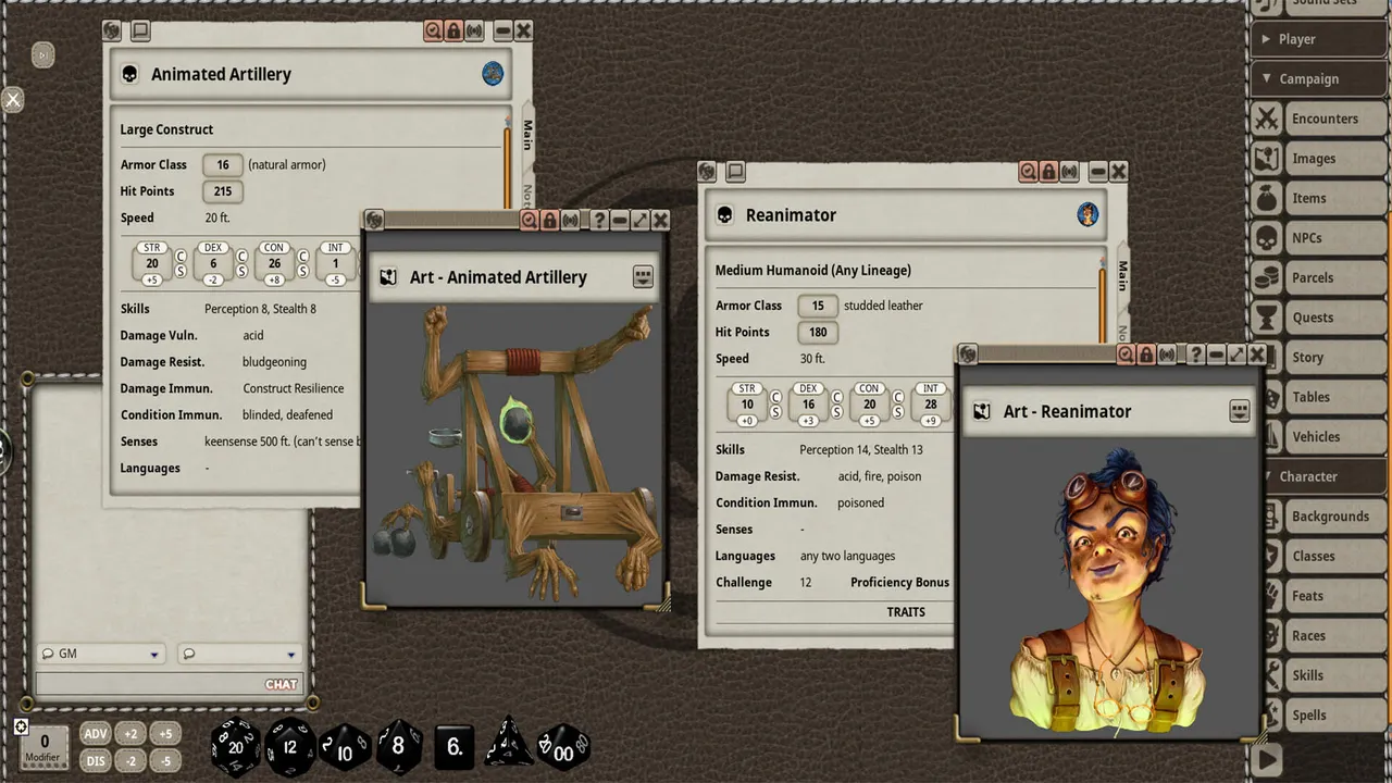 Fantasy Grounds - Campaign Builder: Castles & Crowns Screenshot 0