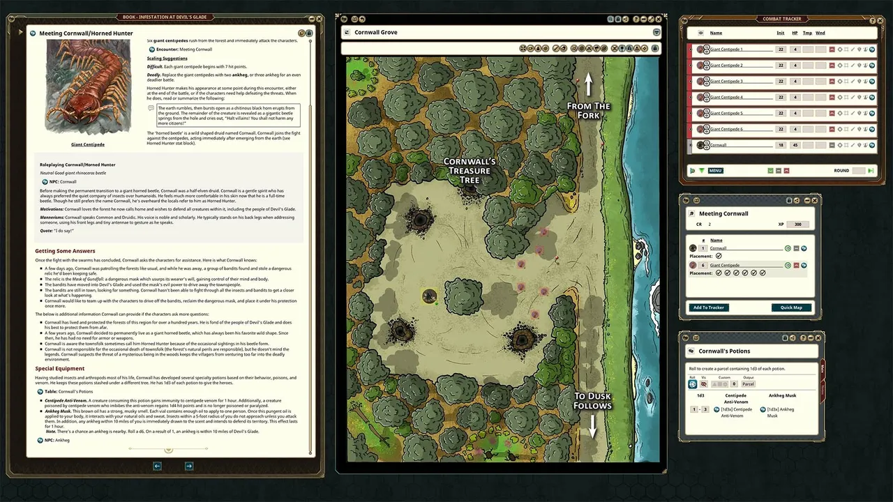 Fantasy Grounds - Infestation at Devil's Glade Screenshot 4