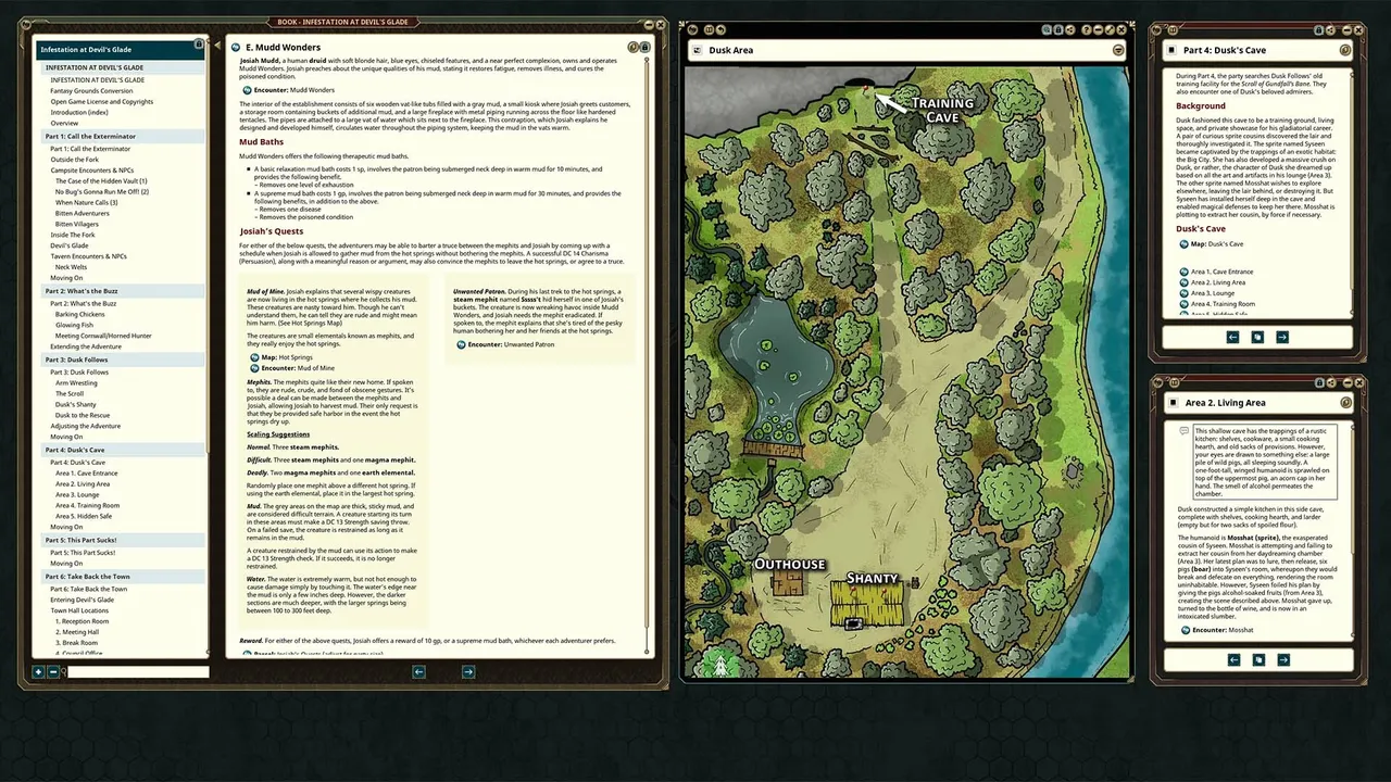 Fantasy Grounds - Infestation at Devil's Glade Screenshot 3