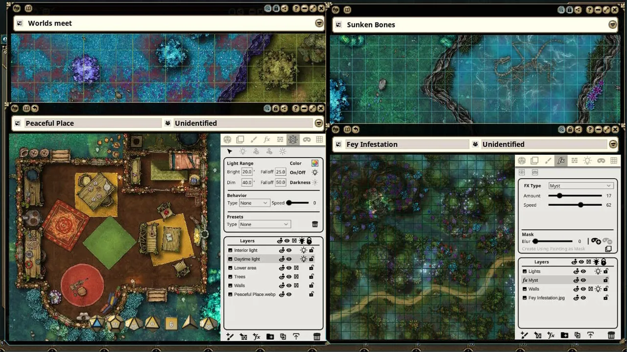Fantasy Grounds - Map Collection - Fey Realm Screenshot 0