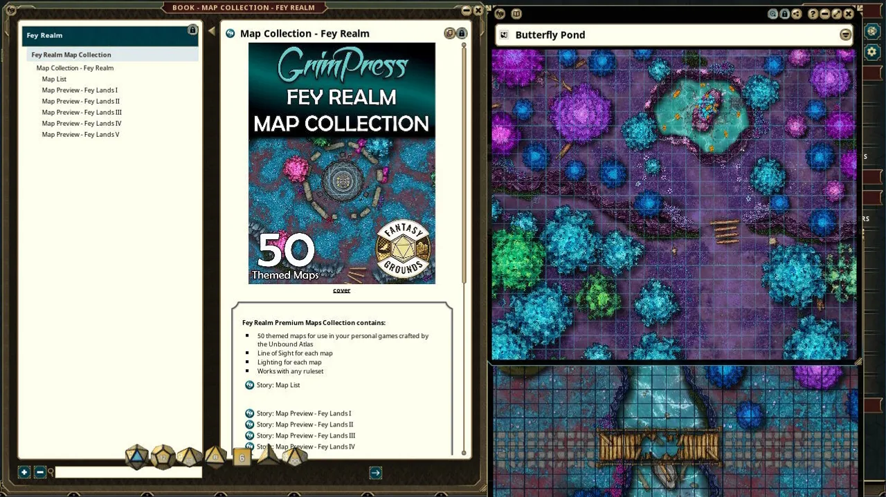 Fantasy Grounds - Map Collection - Fey Realm Screenshot 3