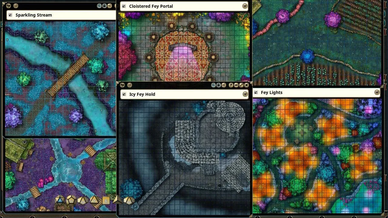Fantasy Grounds - Map Collection - Fey Realm Screenshot 2