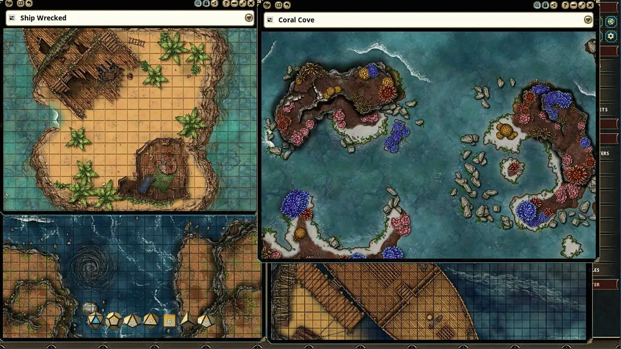 Fantasy Grounds - Map Collection - Nautical Screenshot 2