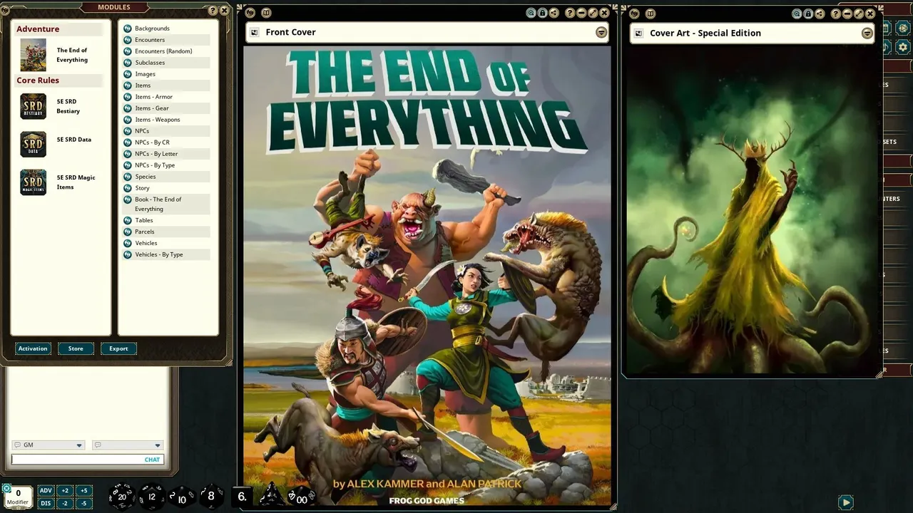 Fantasy Grounds - The End of Everything (5E) Screenshot 1
