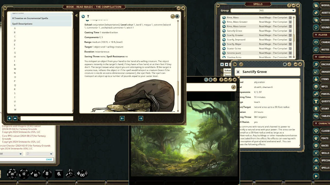 Fantasy Grounds - Read Magic - The Compilation Screenshot 3
