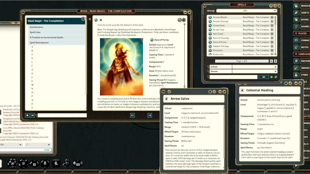 Fantasy Grounds - Read Magic - The Compilation Screenshot 4