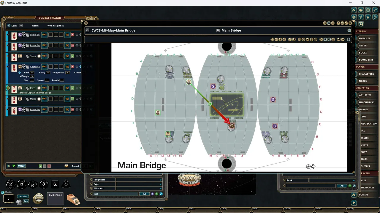 Fantasy Grounds - Seven Worlds Module 6: Exodus Screenshot 1