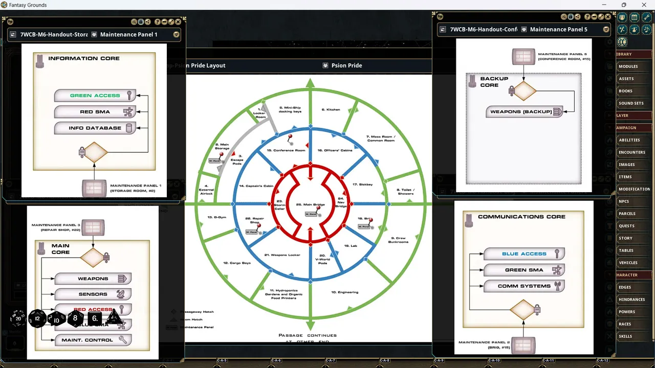 Fantasy Grounds - Seven Worlds Module 6: Exodus Screenshot 0
