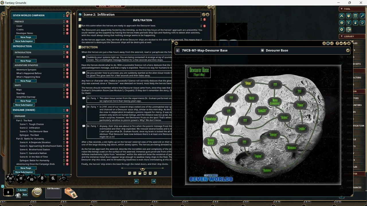 Fantasy Grounds - Seven Worlds Module 7: Endgame Screenshot 3
