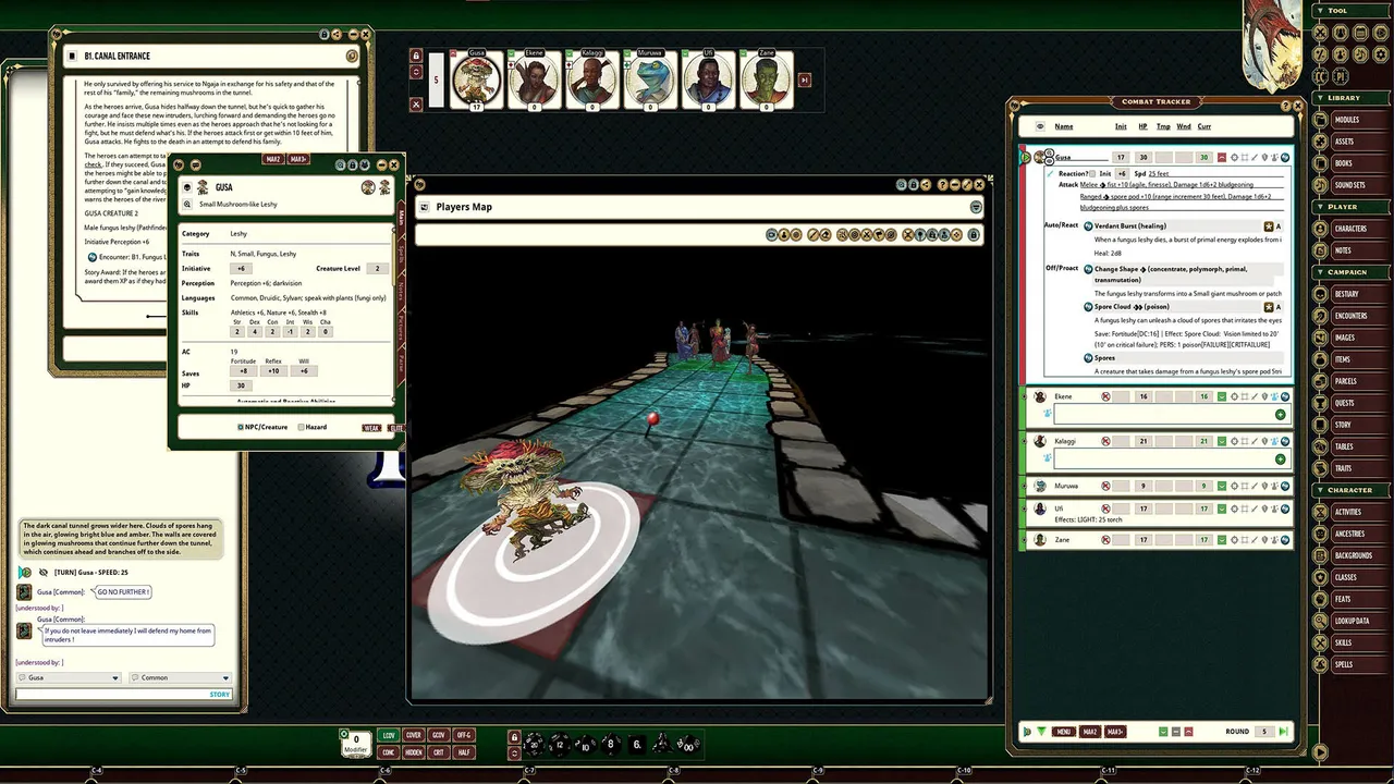 Fantasy Grounds - Pathfinder 2 Adventure: Threshold of Knowledge Screenshot 2
