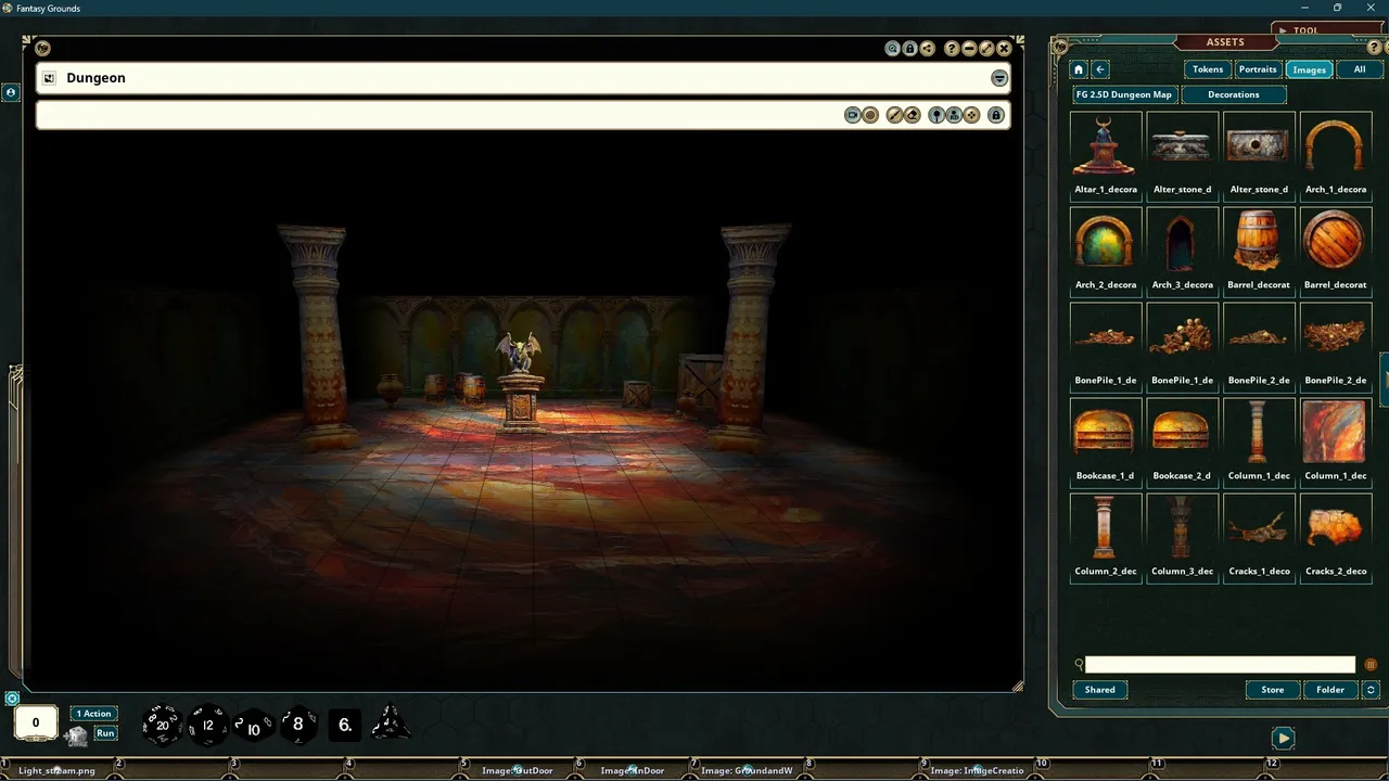 Fantasy Grounds - FG Immersive Dungeon Map Pack Screenshot 0