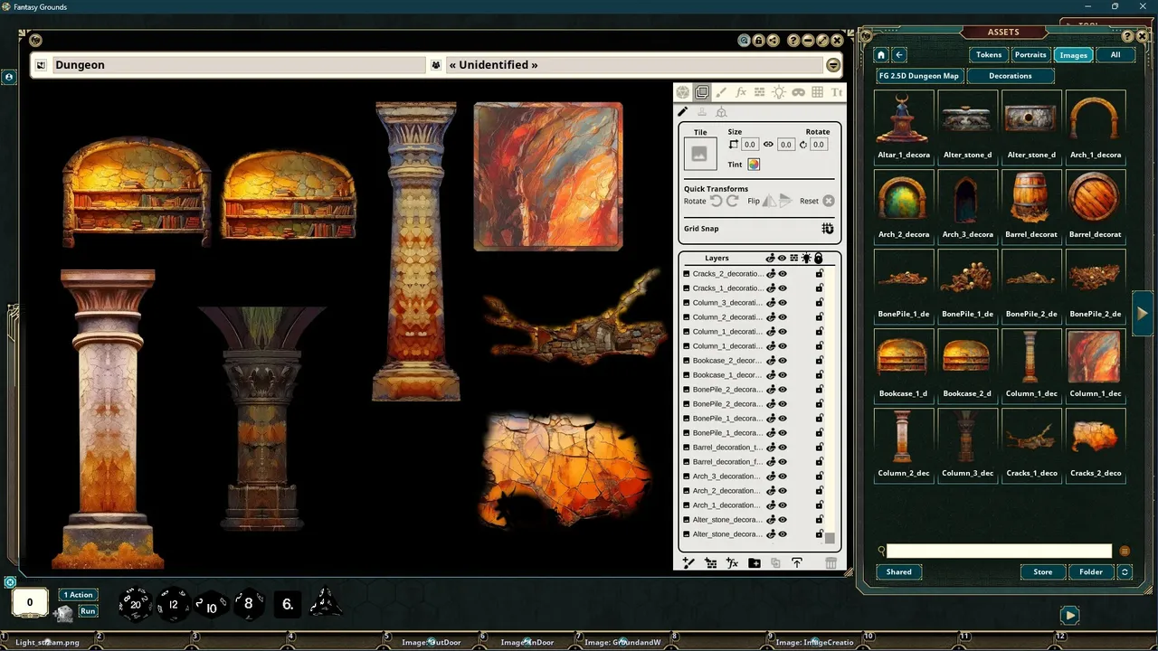 Fantasy Grounds - FG Immersive Dungeon Map Pack Screenshot 5