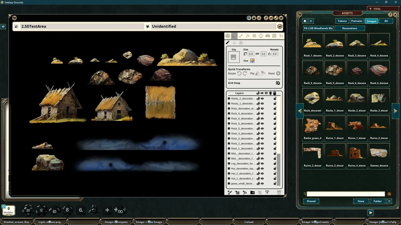 Fantasy Grounds - FG Immersive Woodlands Map Pack Screenshot 1