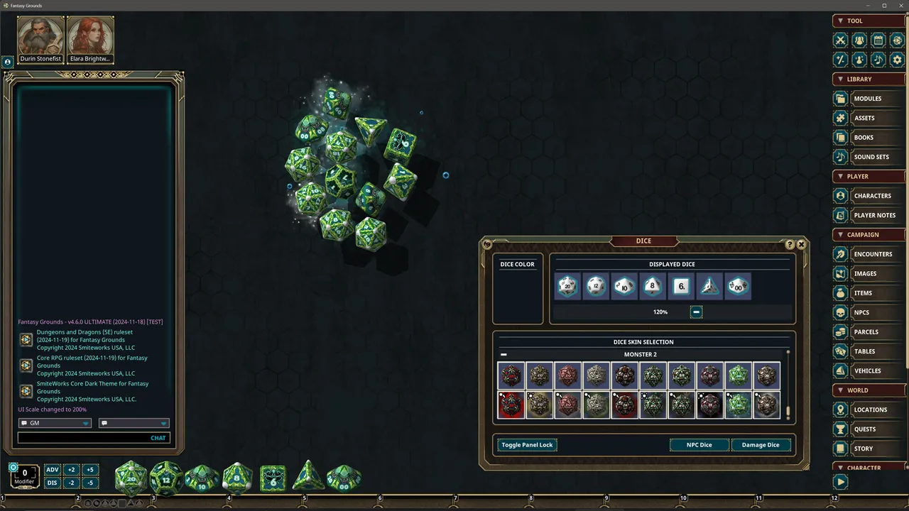 Fantasy Grounds - Monsters NPC Dice Pack Volume 2 Screenshot 4