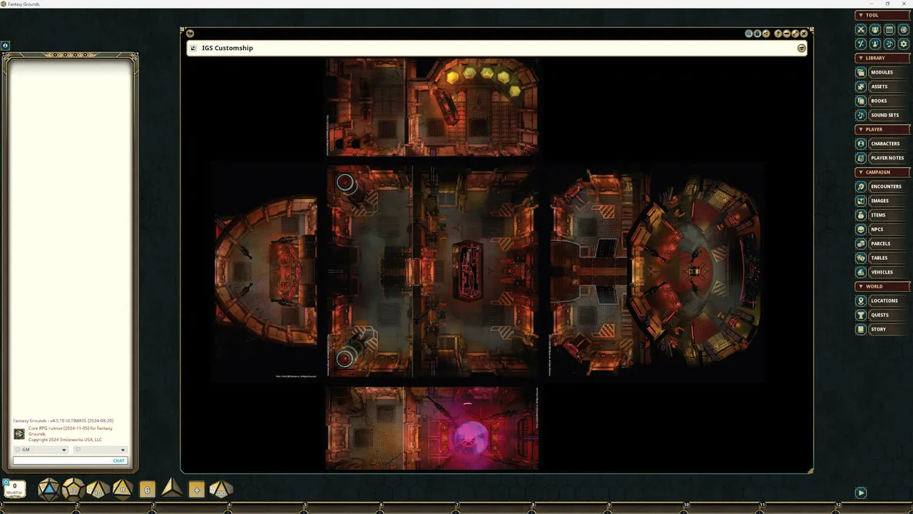 Fantasy Grounds - Star Trek Adventures: The Next Generation Klingon Tile Set Screenshot 2
