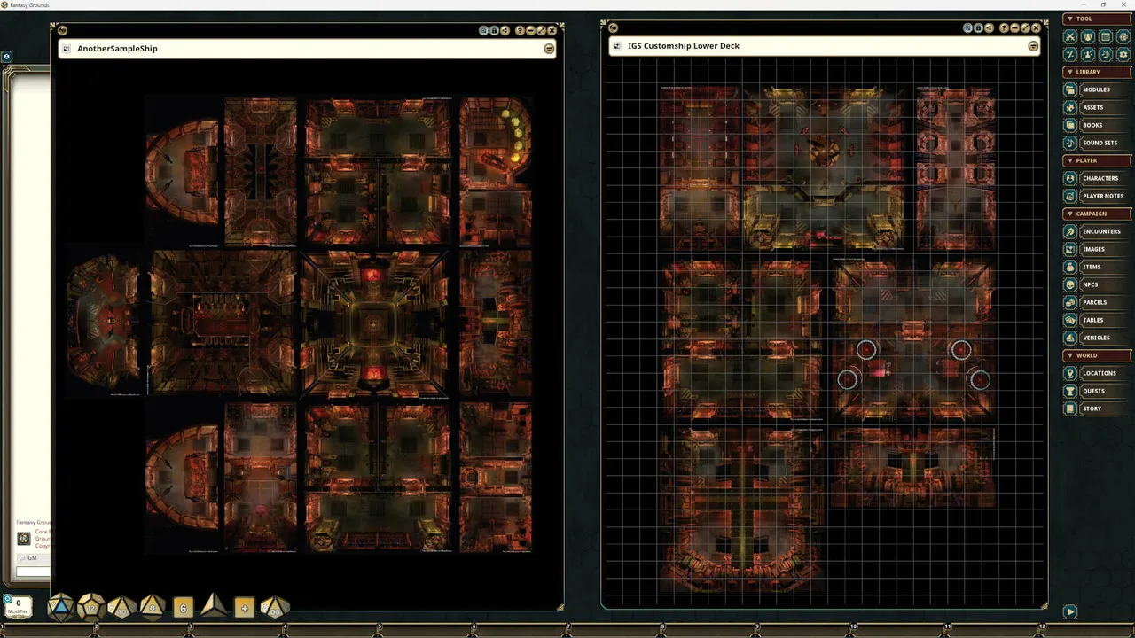 Fantasy Grounds - Star Trek Adventures: The Next Generation Klingon Tile Set Screenshot 4