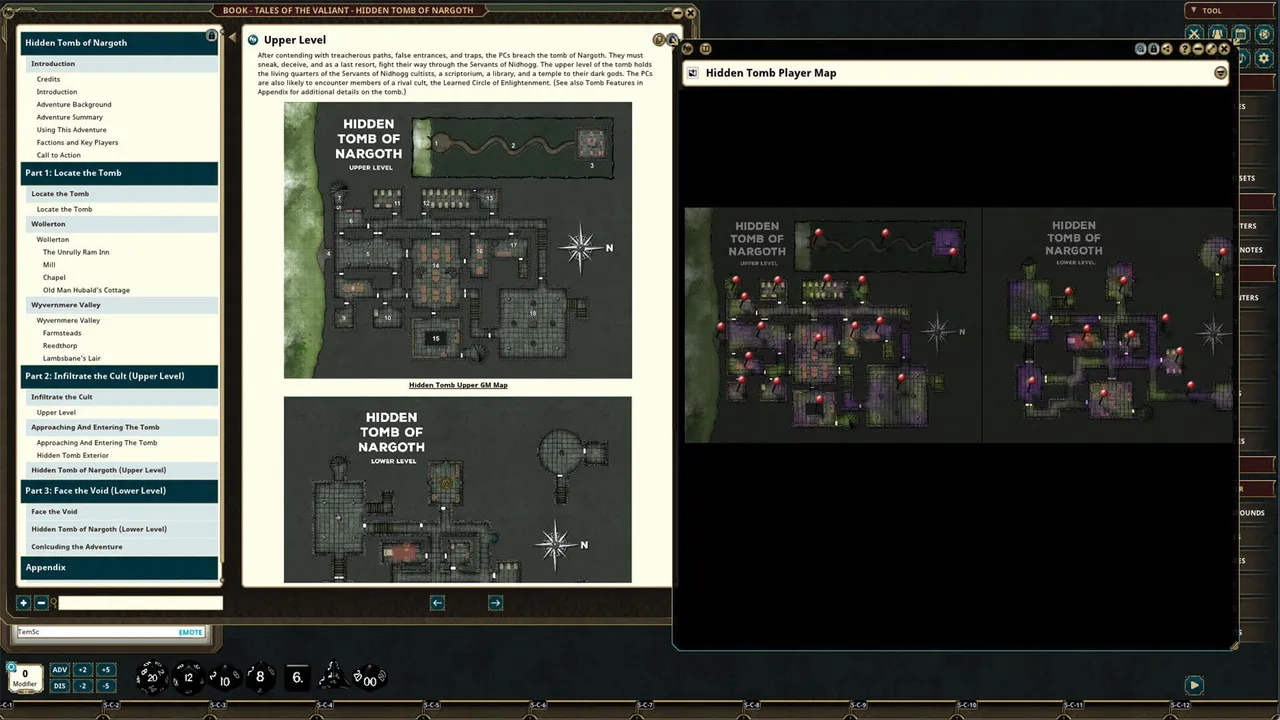 Fantasy Grounds - Hidden Tomb of Nargoth Screenshot 6
