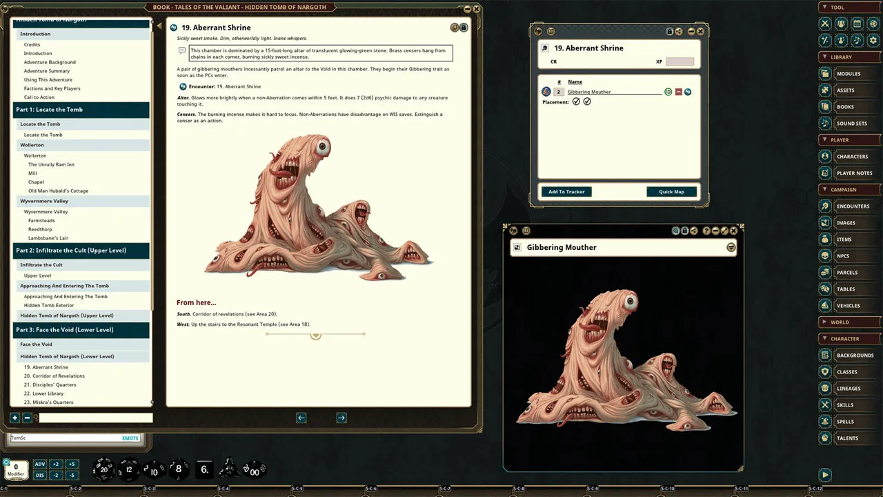 Fantasy Grounds - Hidden Tomb of Nargoth Screenshot 3