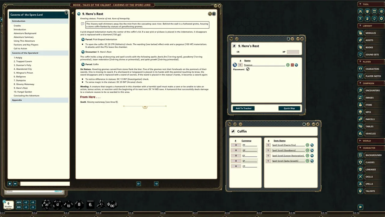 Fantasy Grounds - Caverns of the Spore Lord Screenshot 1