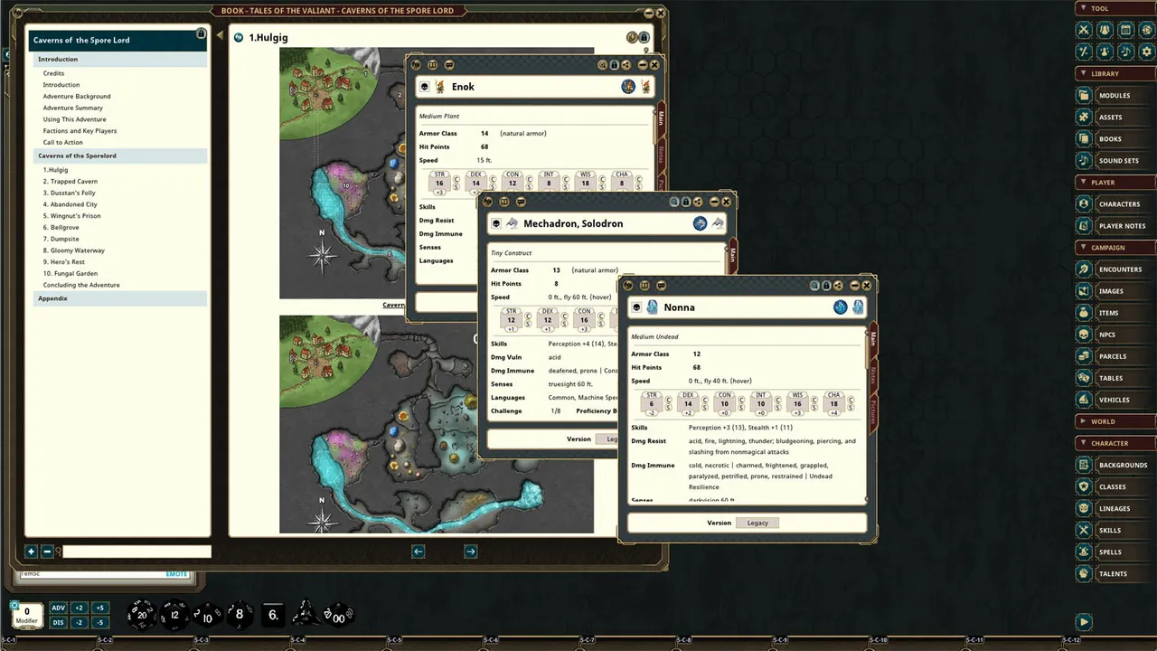 Fantasy Grounds - Caverns of the Spore Lord Screenshot 4