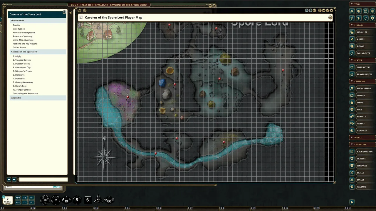 Fantasy Grounds - Caverns of the Spore Lord Screenshot 2