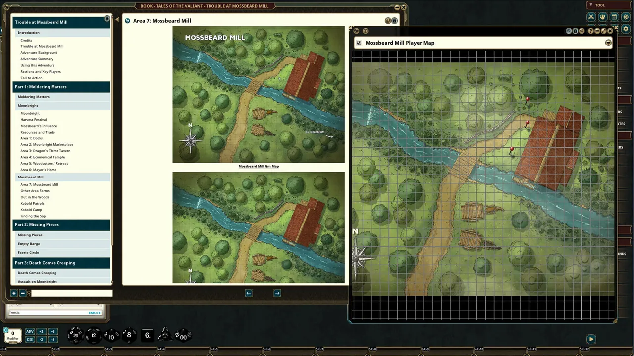 Fantasy Grounds - Trouble at Mossbeard Mill Screenshot 3