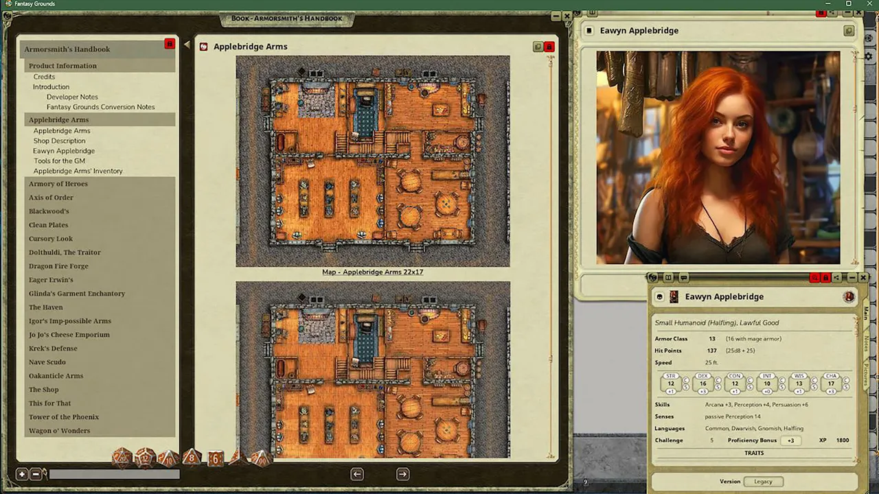 Fantasy Grounds - Armorsmith's Handbook Screenshot 4