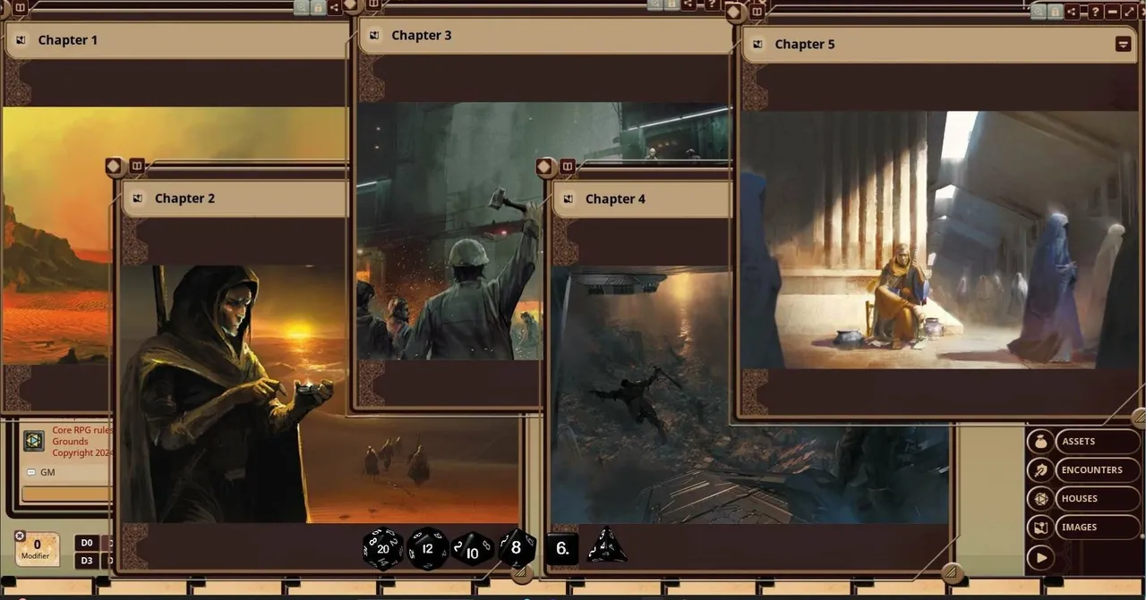 Fantasy Grounds - Dune - Adventures in the Imperium: Sand and Dust Screenshot 1