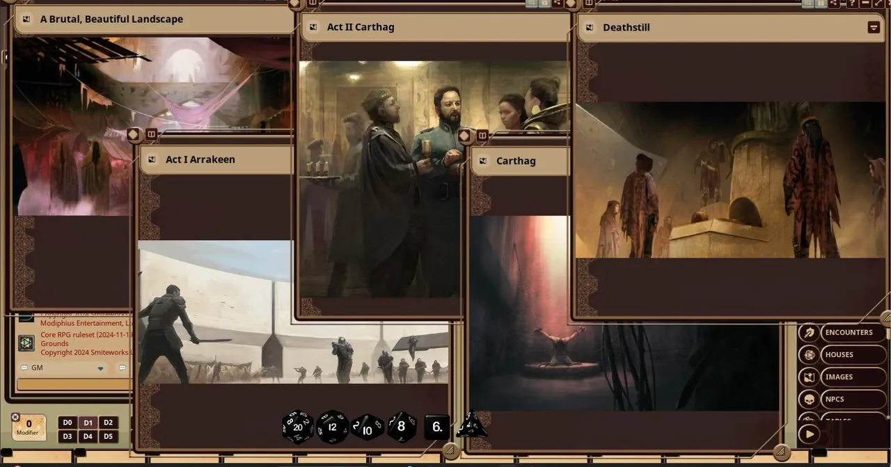 Fantasy Grounds - Dune - Adventures in the Imperium: Sand and Dust Screenshot 0