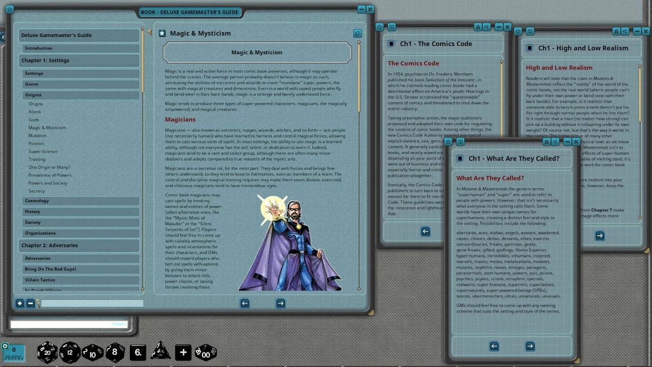 Fantasy Grounds - Mutants & Masterminds: Deluxe Gamemaster's Guide Screenshot 9