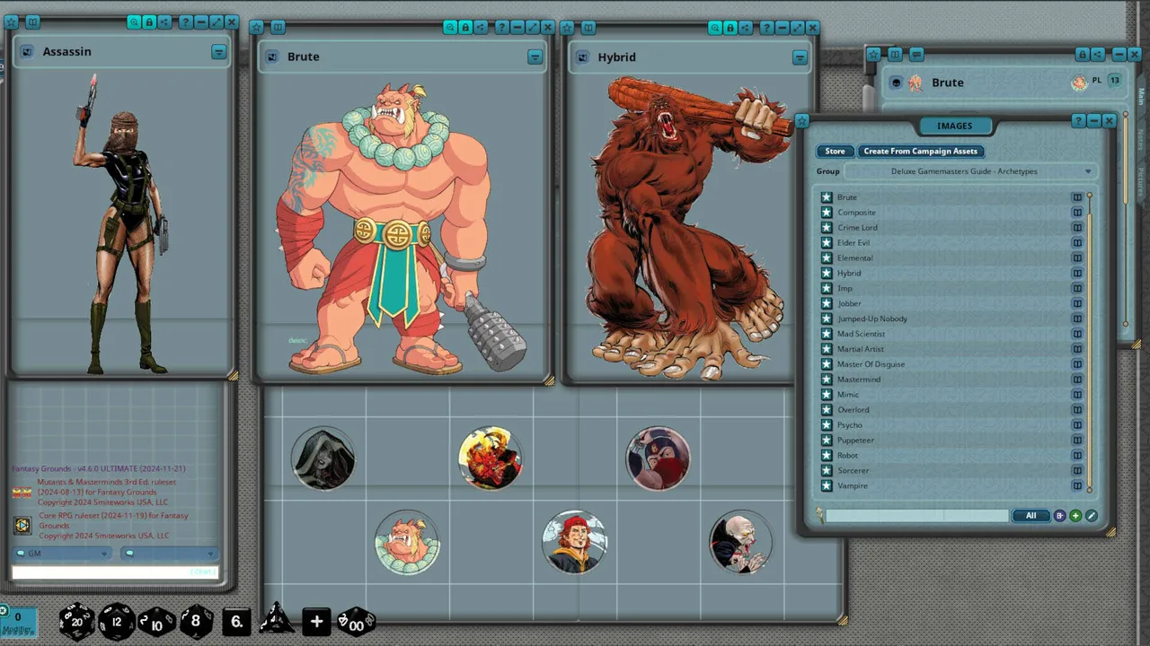 Fantasy Grounds - Mutants & Masterminds: Deluxe Gamemaster's Guide Screenshot 8