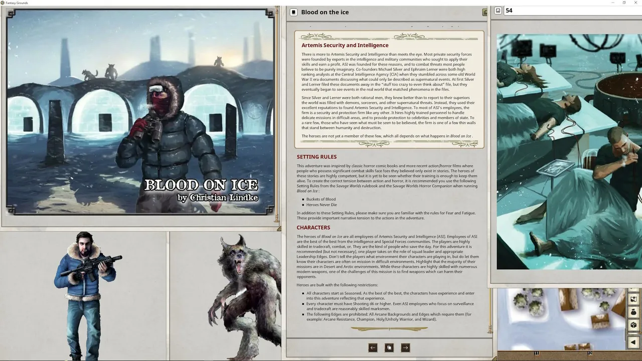 Fantasy Grounds - Savage Tales of Horror: Volume 2 Screenshot 2