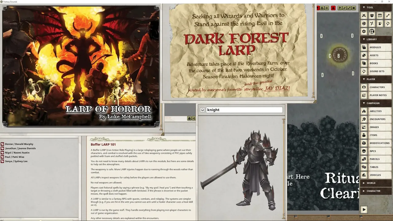 Fantasy Grounds - Savage Tales of Horror: Volume 2 Screenshot 3