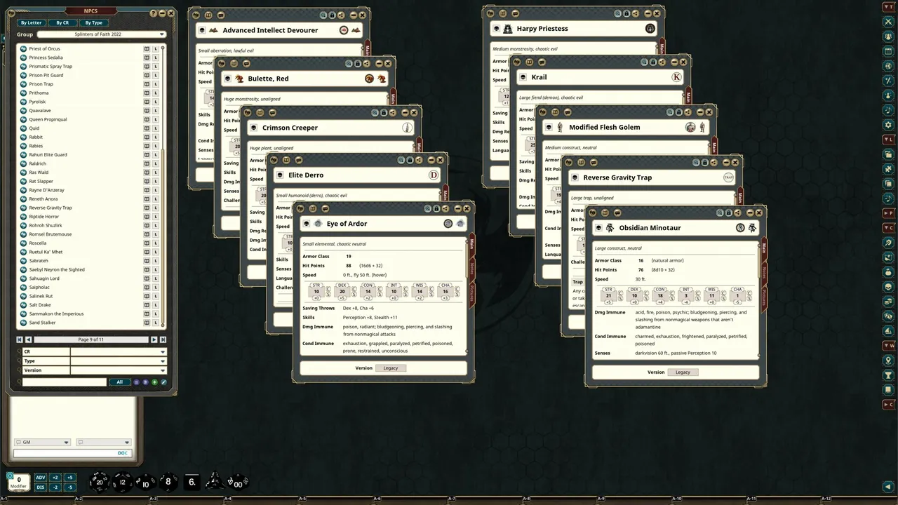 Fantasy Grounds - Splinters of Faith 2022 (5E) Screenshot 2