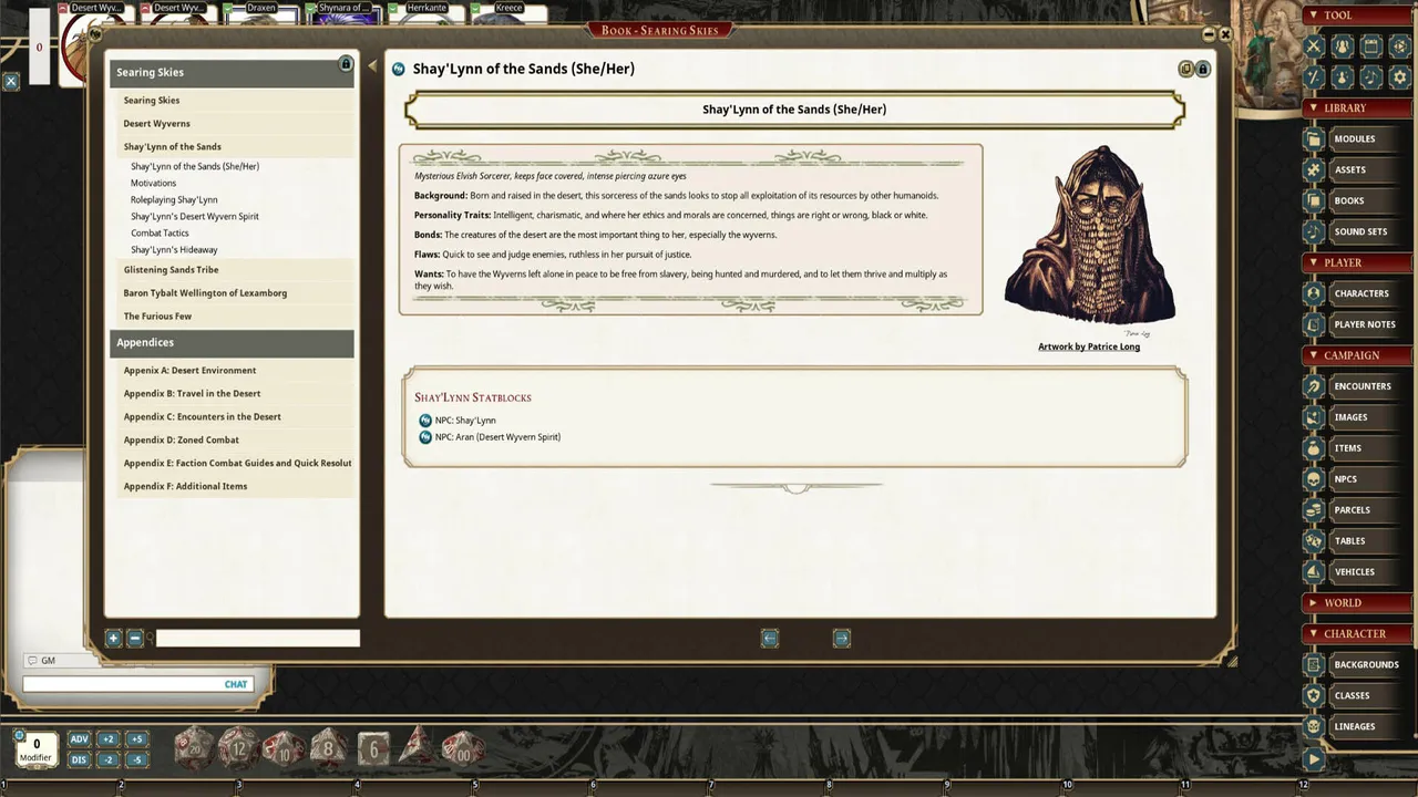Fantasy Grounds - Searing Skies Screenshot 4