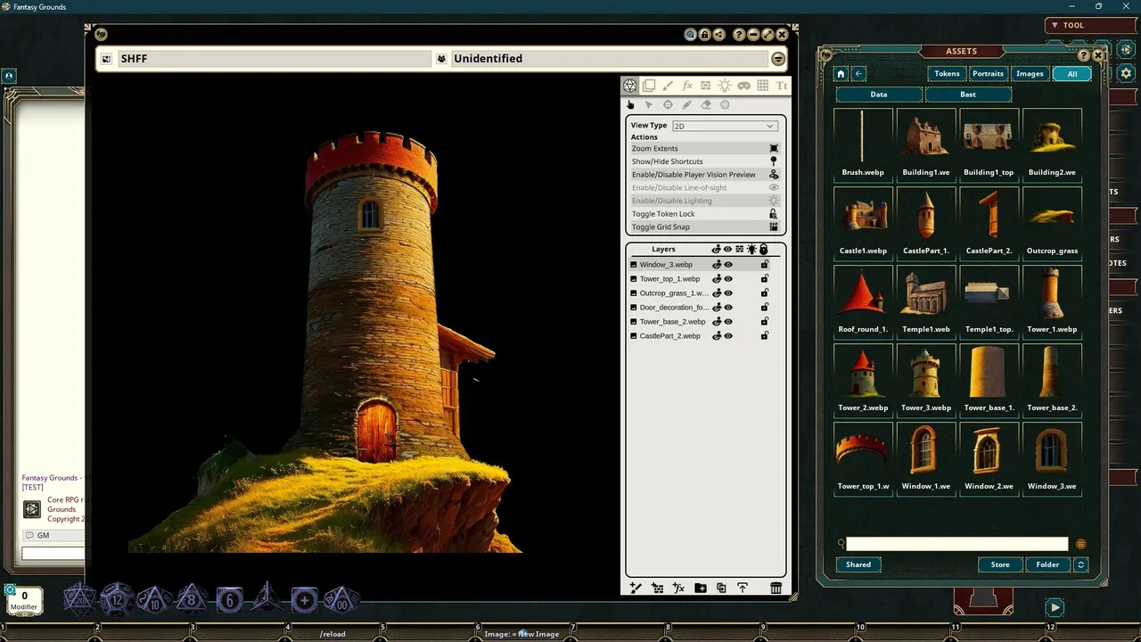 Fantasy Grounds - FG Immersive Strongholds Map Pack Screenshot 0