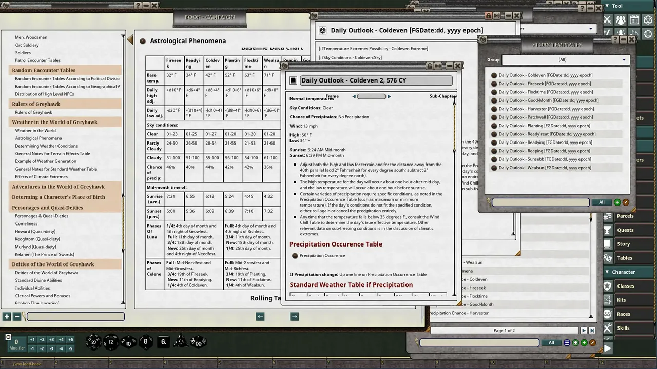 Fantasy Grounds - D&D Classics: World of Greyhawk Fantasy Game Setting (1E) Screenshot 3
