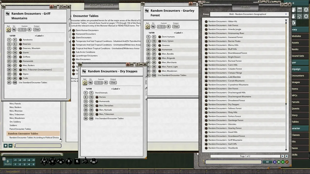Fantasy Grounds - D&D Classics: World of Greyhawk Fantasy Game Setting (1E) Screenshot 0