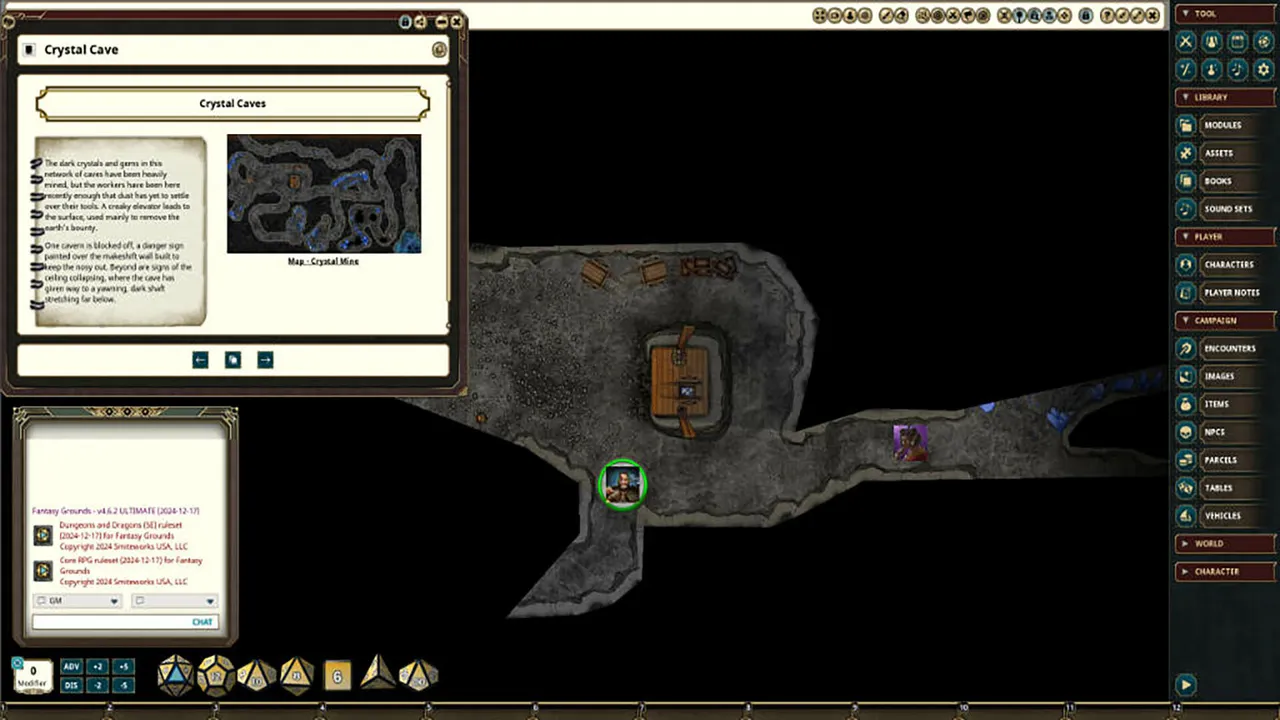 Fantasy Grounds - Maps By Devynia Volume 2: Elemental Encounters Screenshot 0