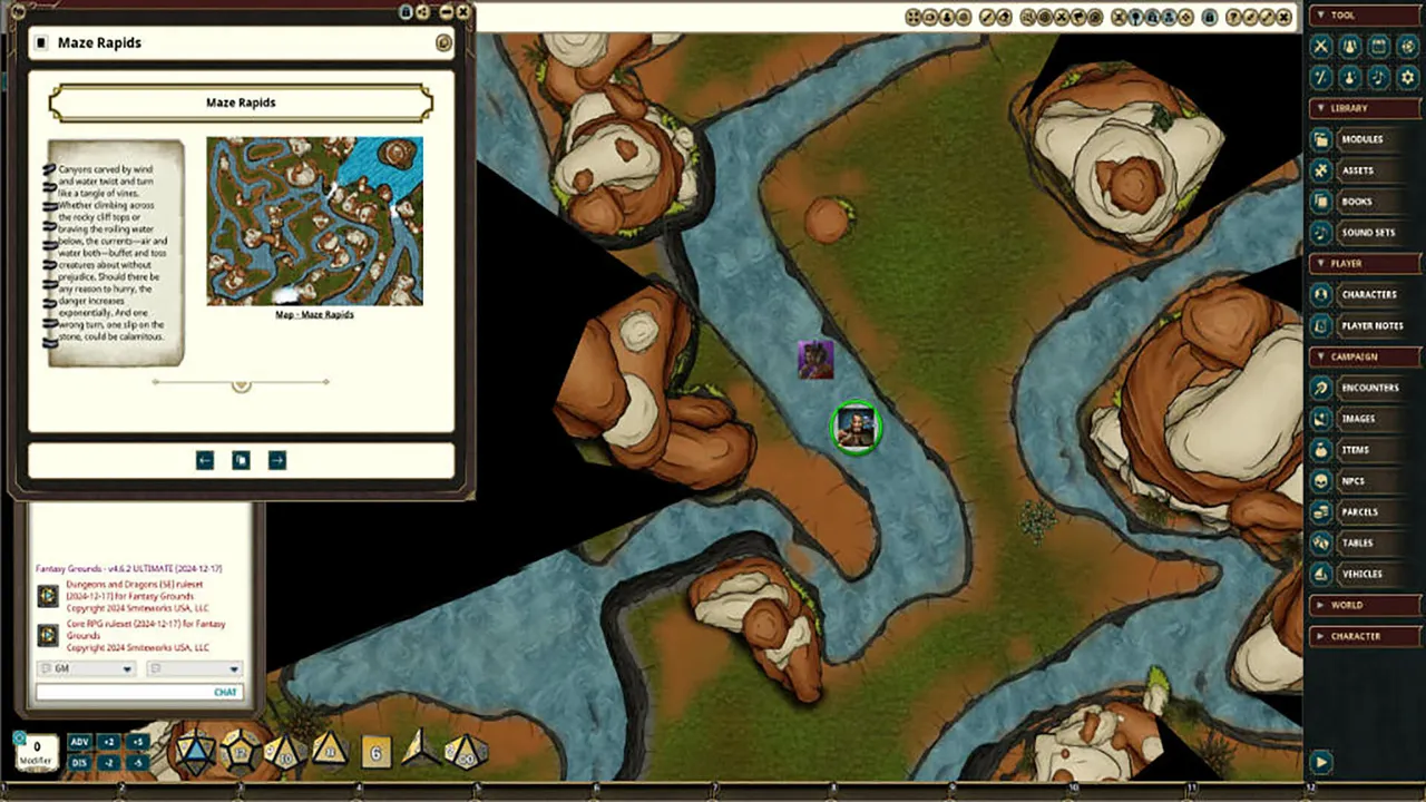 Fantasy Grounds - Maps By Devynia Volume 2: Elemental Encounters Screenshot 3