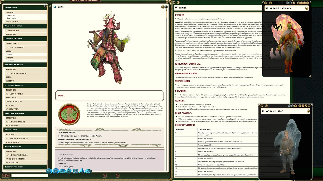 Fantasy Grounds - Pathfinder 2 RPG - War of Immortals Screenshot 0