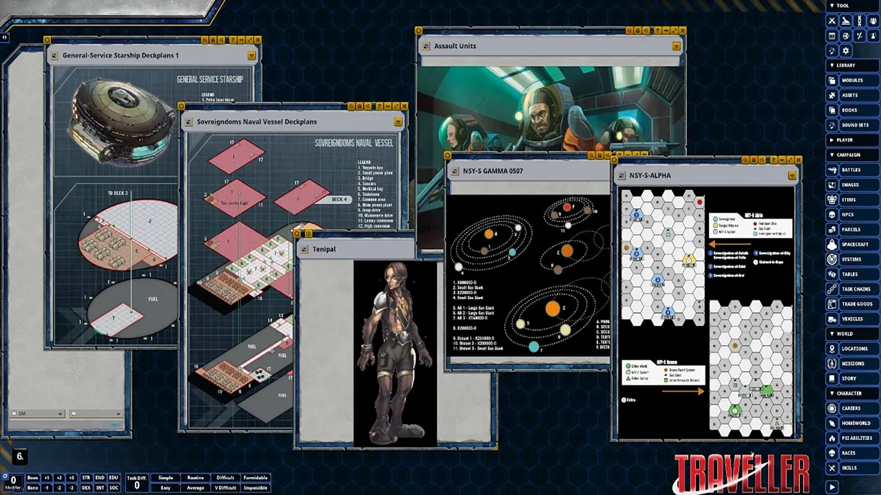 Fantasy Grounds - Deepnight Revelation 2: The Near Side of Yonder Screenshot 1