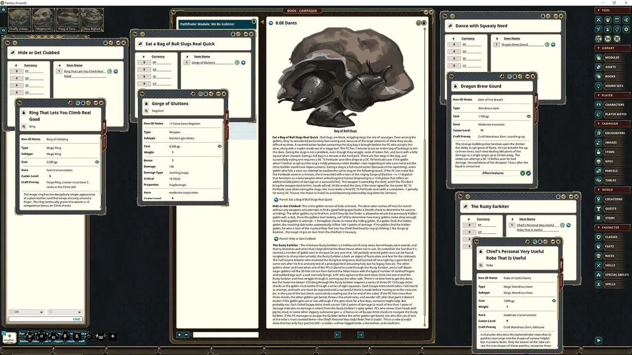 Fantasy Grounds - Pathfinder RPG - Pathfinder Module: We Be Goblins! Screenshot 2