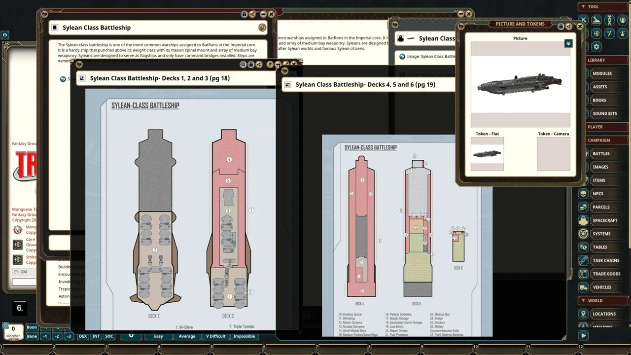 Fantasy Grounds - The Third Imperium Screenshot 3