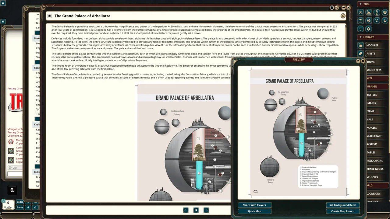 Fantasy Grounds - The Third Imperium Screenshot 0